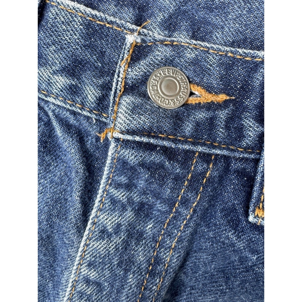 Y2K Levi's 517 Men's 32x32 Medium Wash Made USA 2001 - Picture 4 of 9